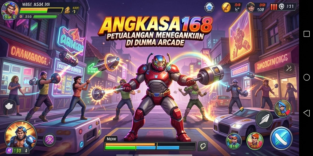 Tampilan menarik dari gameplay ANGKASA168 yang penuh tantangan.