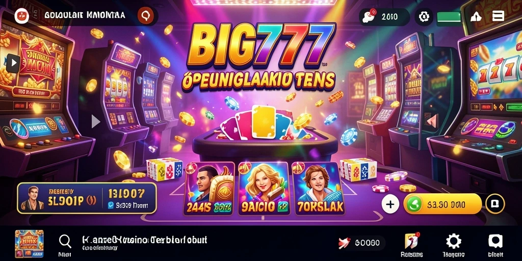 Tampilan menarik dari gameplay BIG777 yang seru dan menantang.