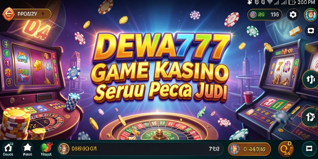 Tampilan gameplay DEWA777 yang menarik dan interaktif.