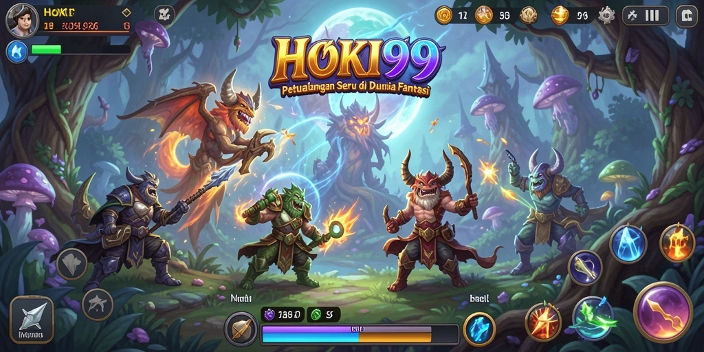 Tangkapan layar mendebarkan dari gameplay HOKI99 yang penuh petualangan.