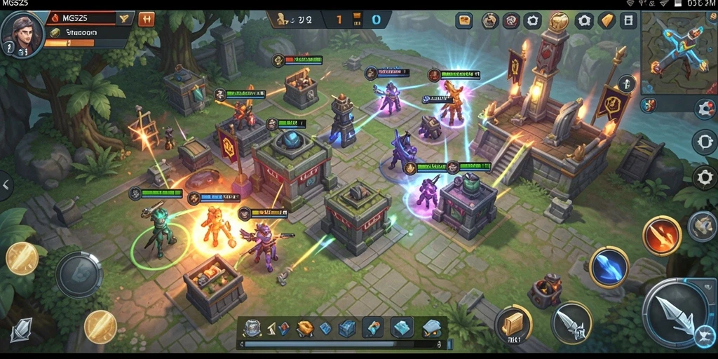 Gameplay menarik dari MG525 dengan strategi yang mendalam.
