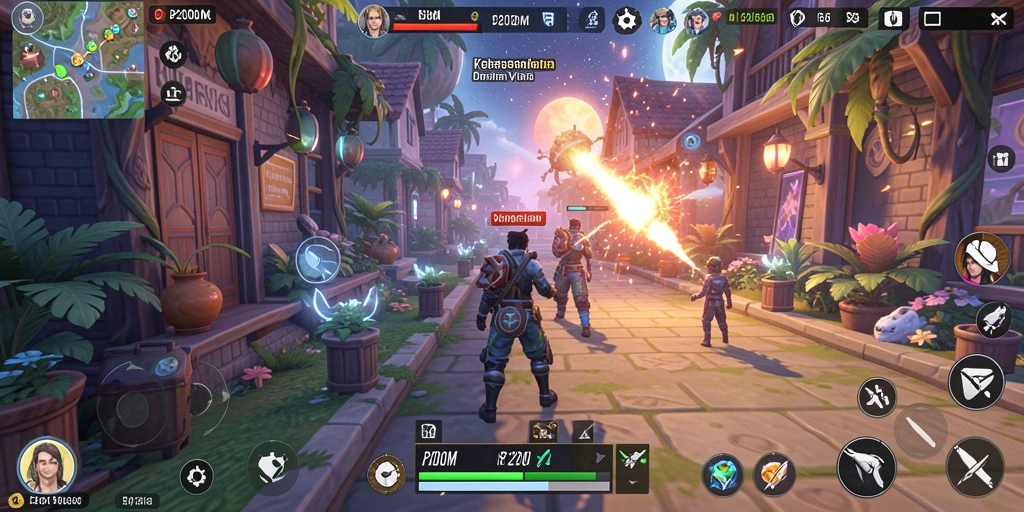 Tampilan gameplay P200M yang menarik dan mendalam.