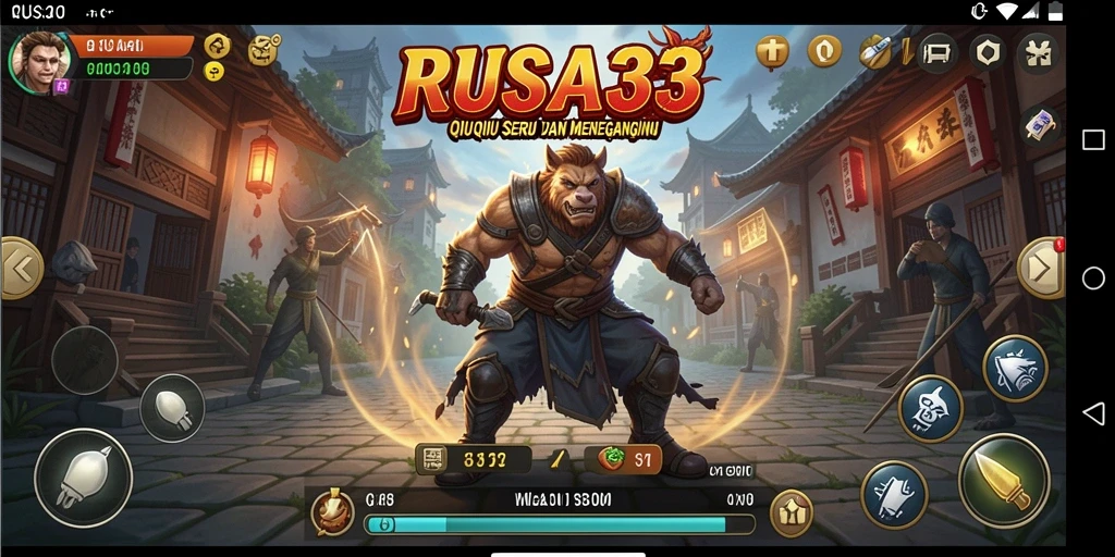 Gameplay seru QiuQiu di RUSA33 yang menegangkan.